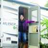 She’s running her Cambridge startup out of an RV